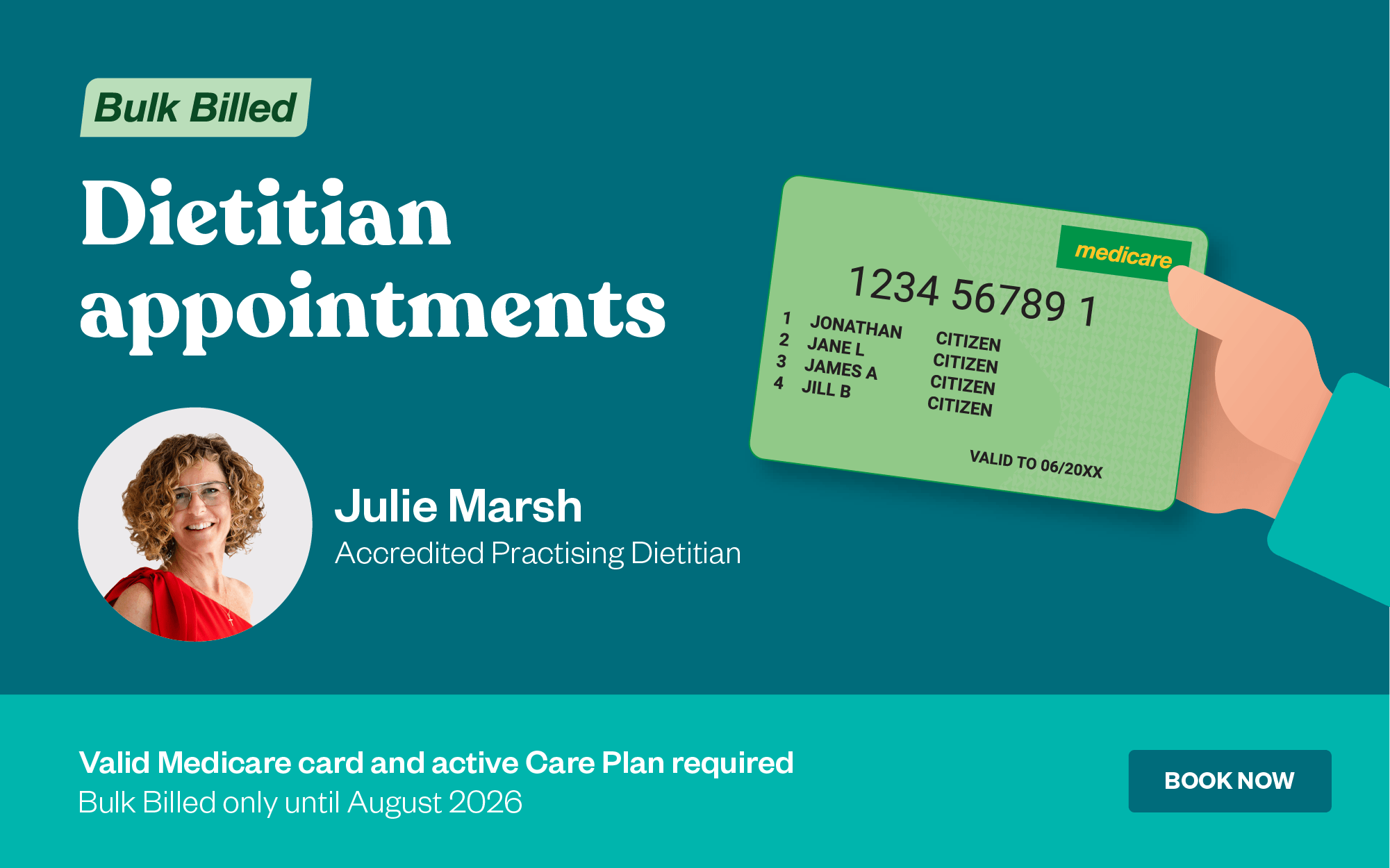 Dietitian Julie Therese Marsh